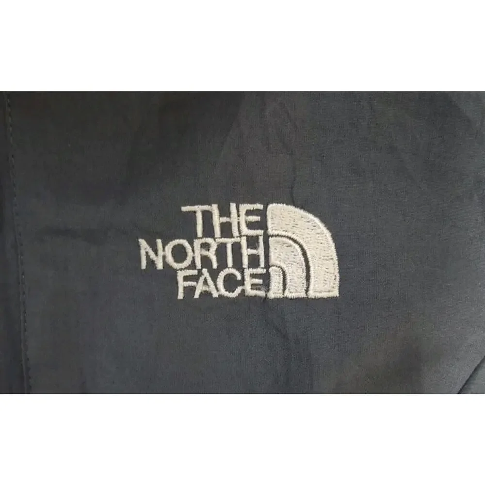 Vintage The North Face Denali Fleece Jacket Mens L Gray Black Made USA Full Zip